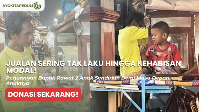 SERING TAK LAKU HINGGA KEHABISAN MODAL! Bapak Penjual Bandros Berjuang Demi Masa Depan Anaknya