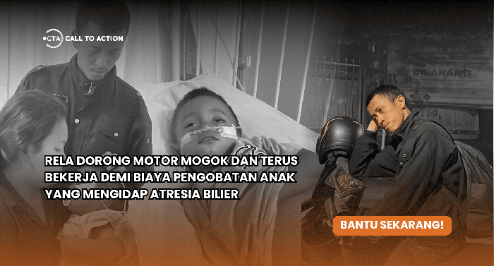 Anak Menderita Atresia Bilier, Mas Nur Banting Tulang Pagi Hingga Malam