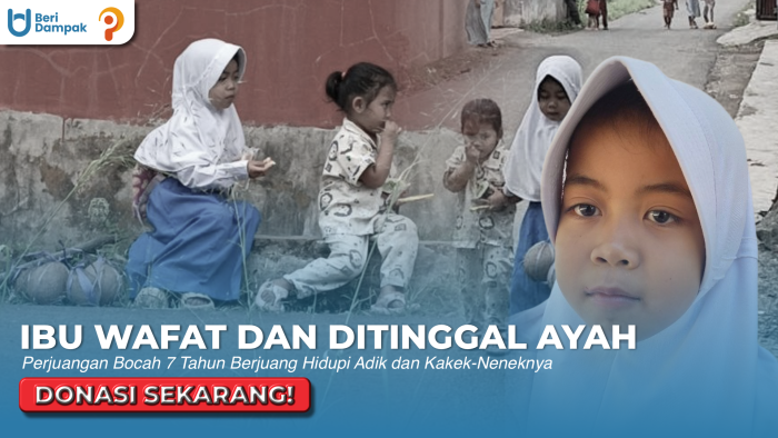 DIUSIA 7 TAHUN! Mikayla Sudah Harus Berjuang Sendirian Setelah Ayah Dan Ibunya Meninggal