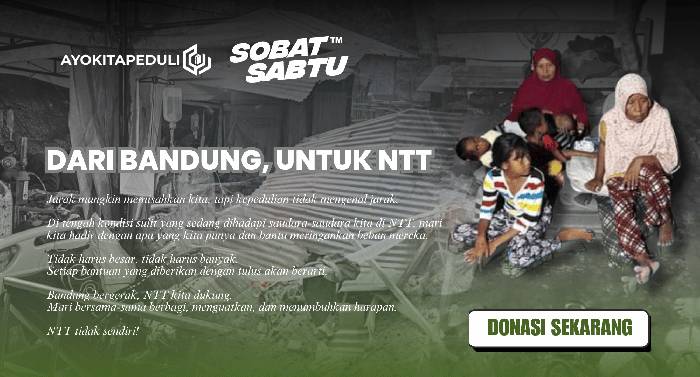 Dari Bandung, Untuk NTT. Kepedulian Tanpa Jarak