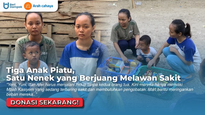 Ditinggal Ayah dan Ibu, 2 Kakak Terpaksa Putus Sekolah Demi Bertahan Hidup