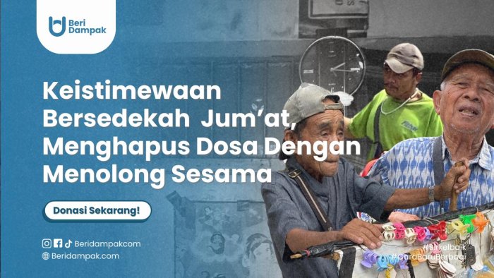 Sedekah Jumat, Hadirkan Harapan untuk Mereka yang Membutuhkan