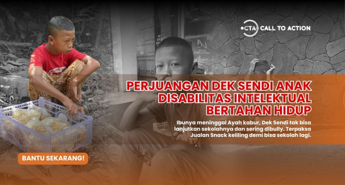 Ditinggal Orang Tua Kini Dek Sendi Sendirian Hingga Tak Bisa Sekolah