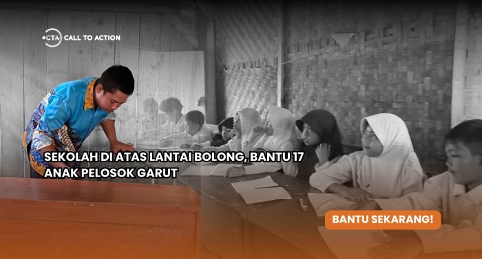Sekolah Nyaris Roboh dan Buku Dimakan Rayap, Bantu Wujudkan Madrasah Layak Untuk Mereka