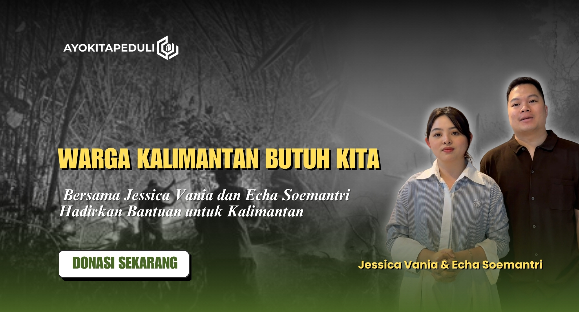 Langit Ditutupi Asap Karhutla, Warga Terdampak Butuh Kita