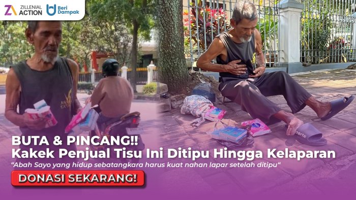 HIDUP SEBATANG KARA!! Bantu Abah Sayo Agar Gak Kelaparan DIjalanan