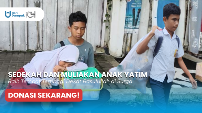 BERBAGI DAN MULIAKAN ANAK YATIM, HADIRKAN KEBAIKAN YANG PENUH KEBERKAHAN