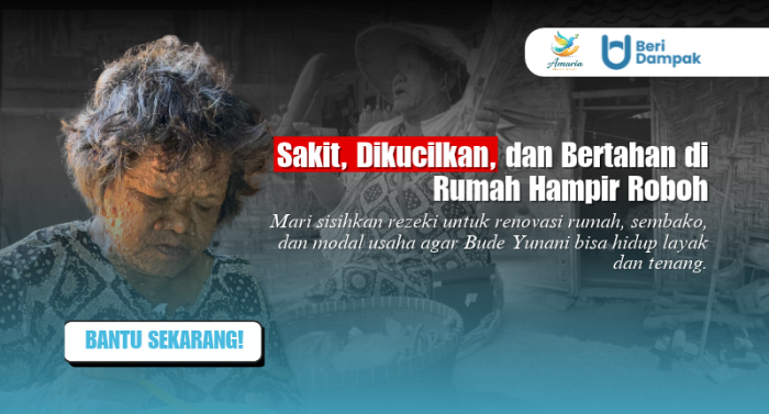 Jangan Biarkan Bude Yunani Terus Menahan Lapar dan Dingin Sendirian