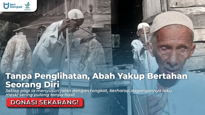 Upahnya Hanya Rp.2500, Bantu Lansia Penjual Kerupuk  Bertahan Dengan Tubuh Ringkih