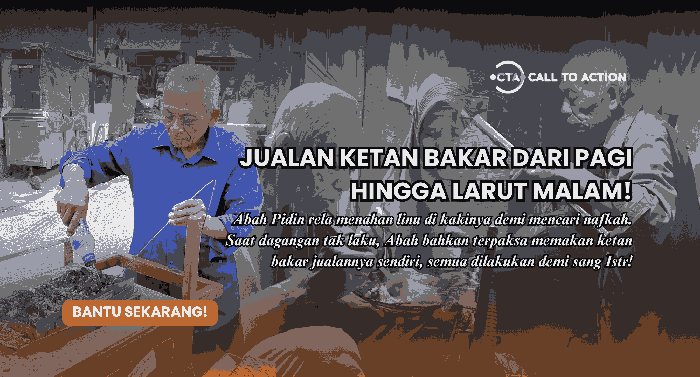 Lansia Tukang Jual Ketan Bakar Menahan Lapar Untuk Pengobatan Jantung Istri!
