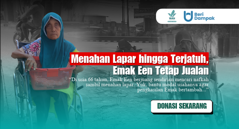 TERANCAM DIUSIR!! Mak Een Terpaksa Jualan Air Mineral Keliling Demi Bertahan