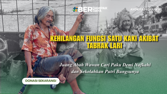 Juang Disabilitas Bertahan Hidup Dari Hasil Jual Paku