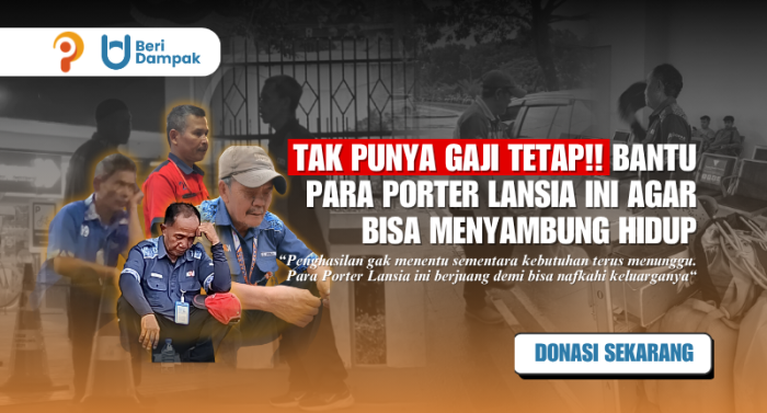 JASA SEPI PEMINAT!! Bantu Para Poter Lansia Ini Agar Bisa Menyambung Hidup