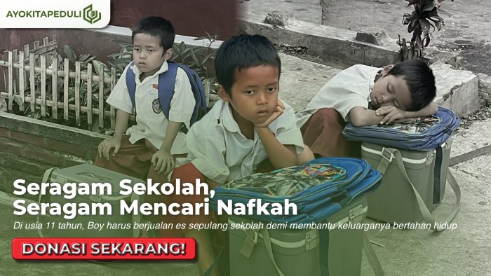 AYAH DISABILITAS! Bantu Dek Boy (11th) Berjuang Pikul Beban Demi Tak Putus Sekolah