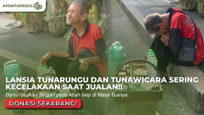 TUNARUNGU DAN TUNAWICARA! Lansia Penjual Kopi Tetap Gigih Berjuang untuk Bertahan Hidup.