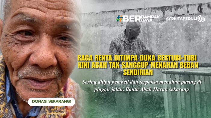 Kandang Tak Laku, Juang Abah Harun Demi Sesuap Nasi
