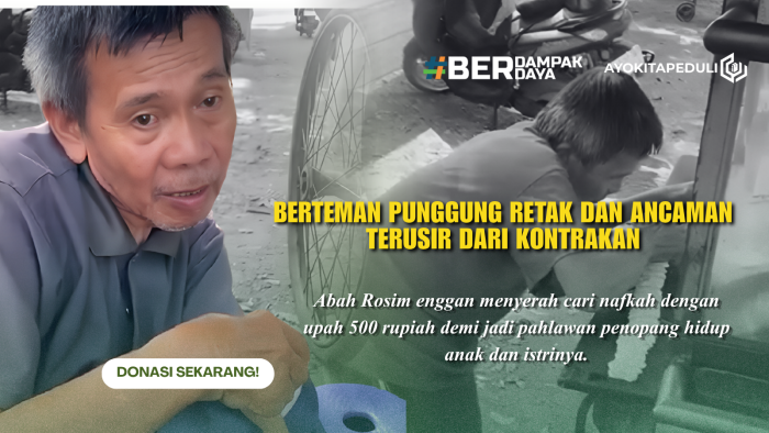 Jual Cakue Dengan Punggung Bengkok, Bantu Sekarang