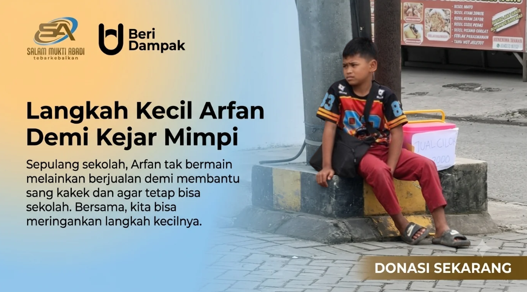 Bantu Bocah 10 Tahun yang Berjualan Demi Bisa Sekolah dan Hidupi Kakek