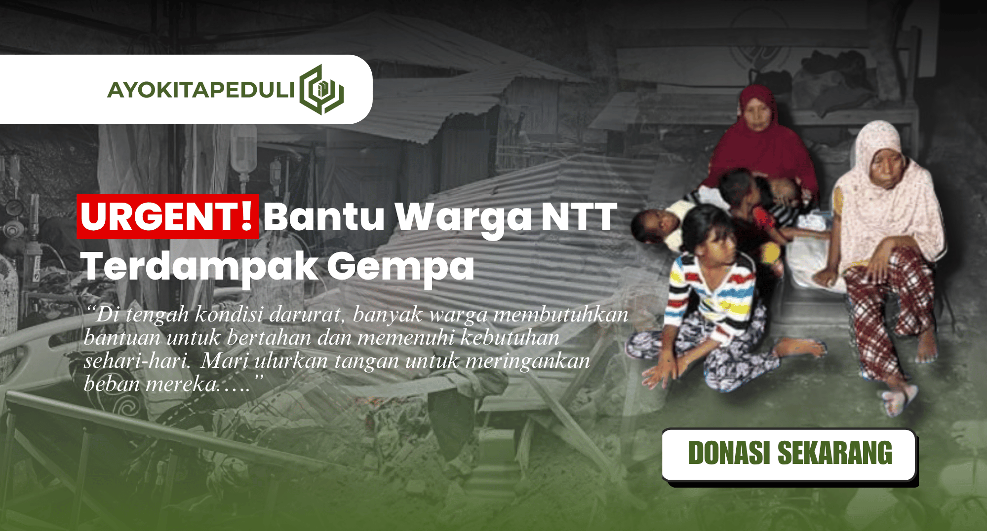 Wujudkan Kepedulian untuk Warga Terdampak Gempa NTT Bersama Rachquel Nesia