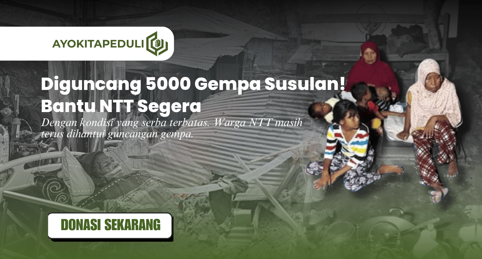 NTT Butuh Kita, Terus Bantu Warga Terdampak Bertahan