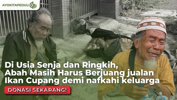 JUALAN IKAN CUPANG GAK LAKU, Abah Umrosa Tetap Bertahan Demi Keluarga Bisa Makan