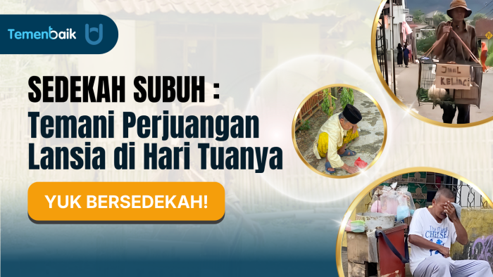 Sedekah Subuh untuk Lansia : Raih Pahala & Keberkahan