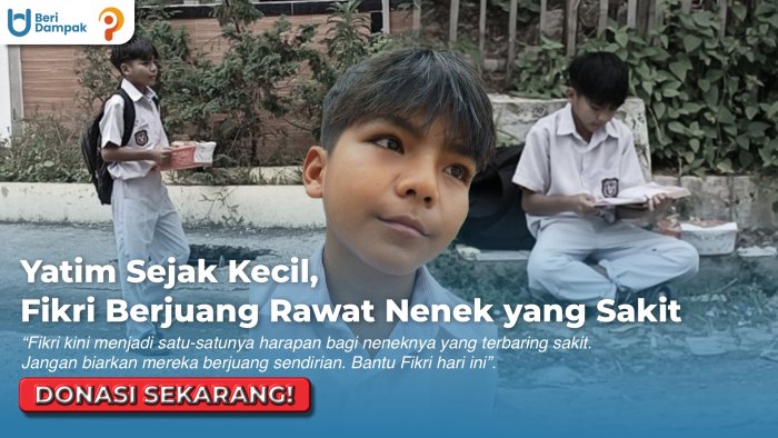 BANTU ANAK YATIM! Fikri Berjuang Jualan Makaroni Demi Bisa Terus Sekolah