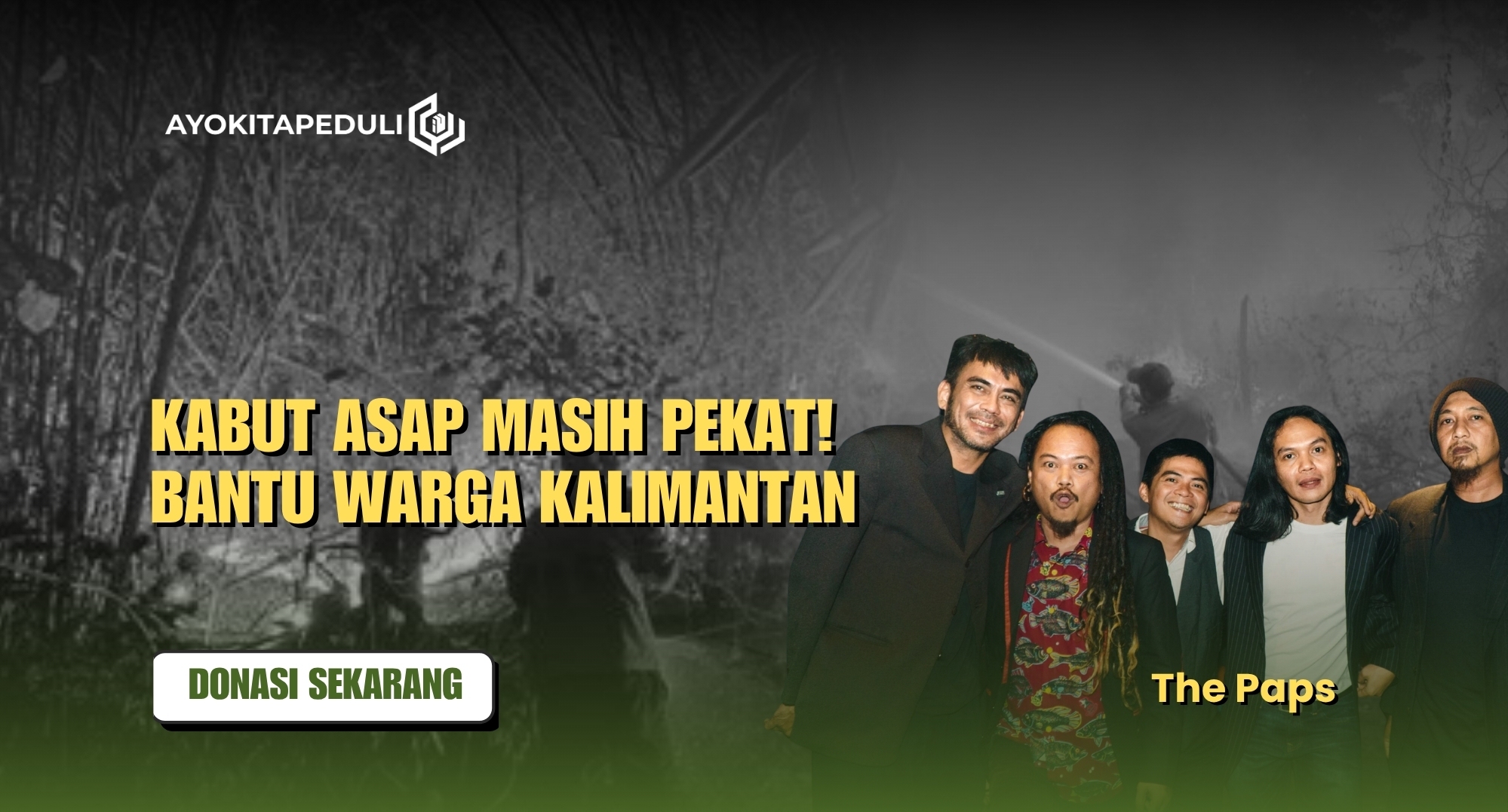 Udara Kalimantan Masih Tak Aman! Bantu Kalimantan Sekarang!