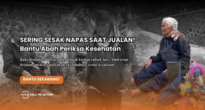 Kaki Bengkok dan Badan Kesakitan, Abah Tetap Paksa Diri Jualan Mainan Demi Bertahan Hidup!