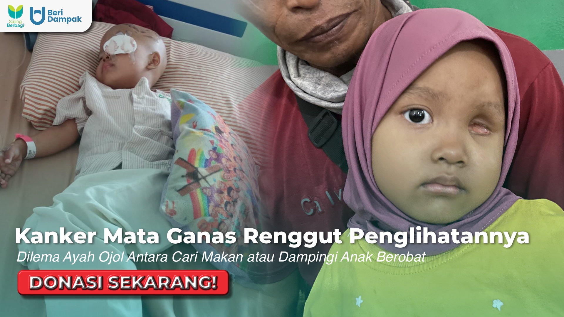 KANKER MATA GANAS RENGGUT PENGLIHATAN NAIRA (4), Ayah Ojol Pasrah.