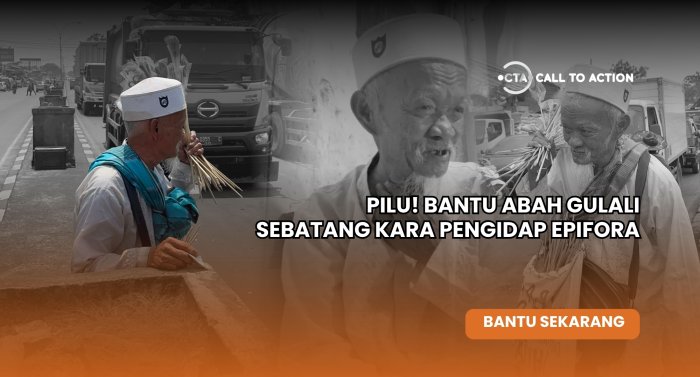 Terancam Diusir! Bantu Abah Ahmad lunasi Kontrakan & Biaya Berobat