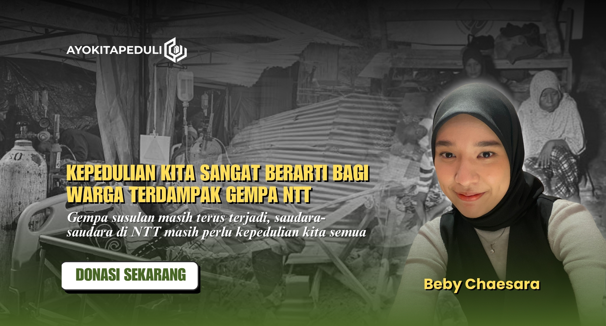 Bersama Beby Chaesara, Hadirkan Kepedulian bagi Warga NTT