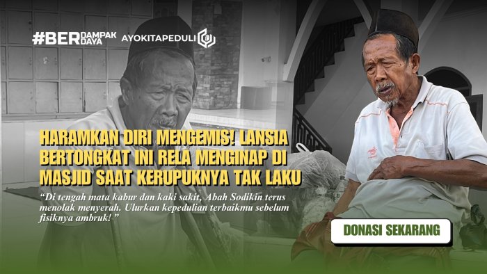 Pulang Selalu Dengan Tangan Kosong! Bantu Abah Sodikin Larisin Jualan Kerupuk Nya!