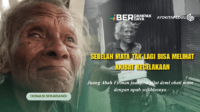 Bantu Penjual Jasa Pijat Obati Katarak Kronis