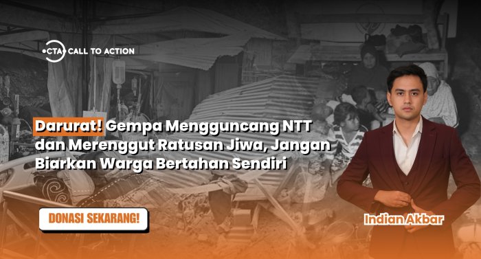 Warga Bantu NTT Bangkit Bersama Indian Akbar