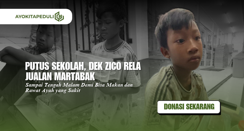 JUALAN SAMPAI LARUT MALAM! Juang Bocah Penjual Martabak Demi Bisa Sekolah Lagi.