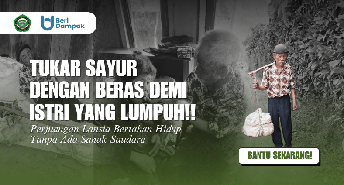 TUBUH GEMETAR MENAHAN LAPAR! Kakek Penjual Sayur Terus Berjuangan Demi Istri Bisa Makan