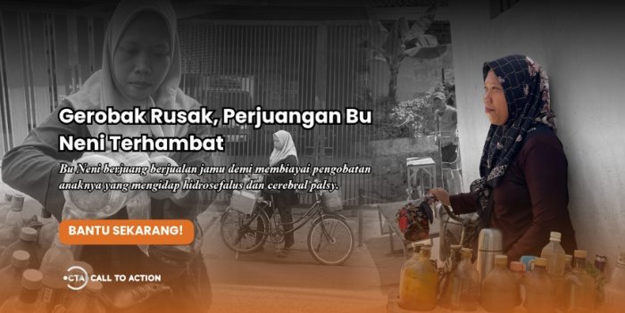 Bantu Bu Neni Tukang Jamu Keliling Bawa Berobat Anaknya!