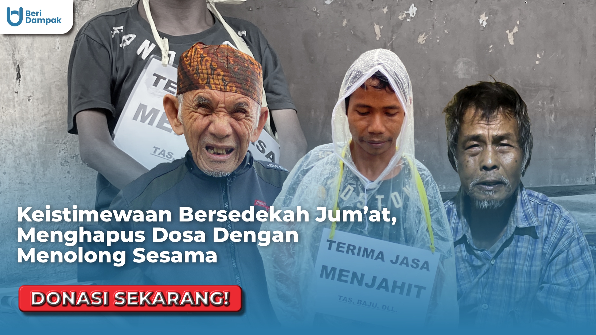 Jumat Berkah! Sisihkan Rezekimu untuk Mereka yang Membutuhkan