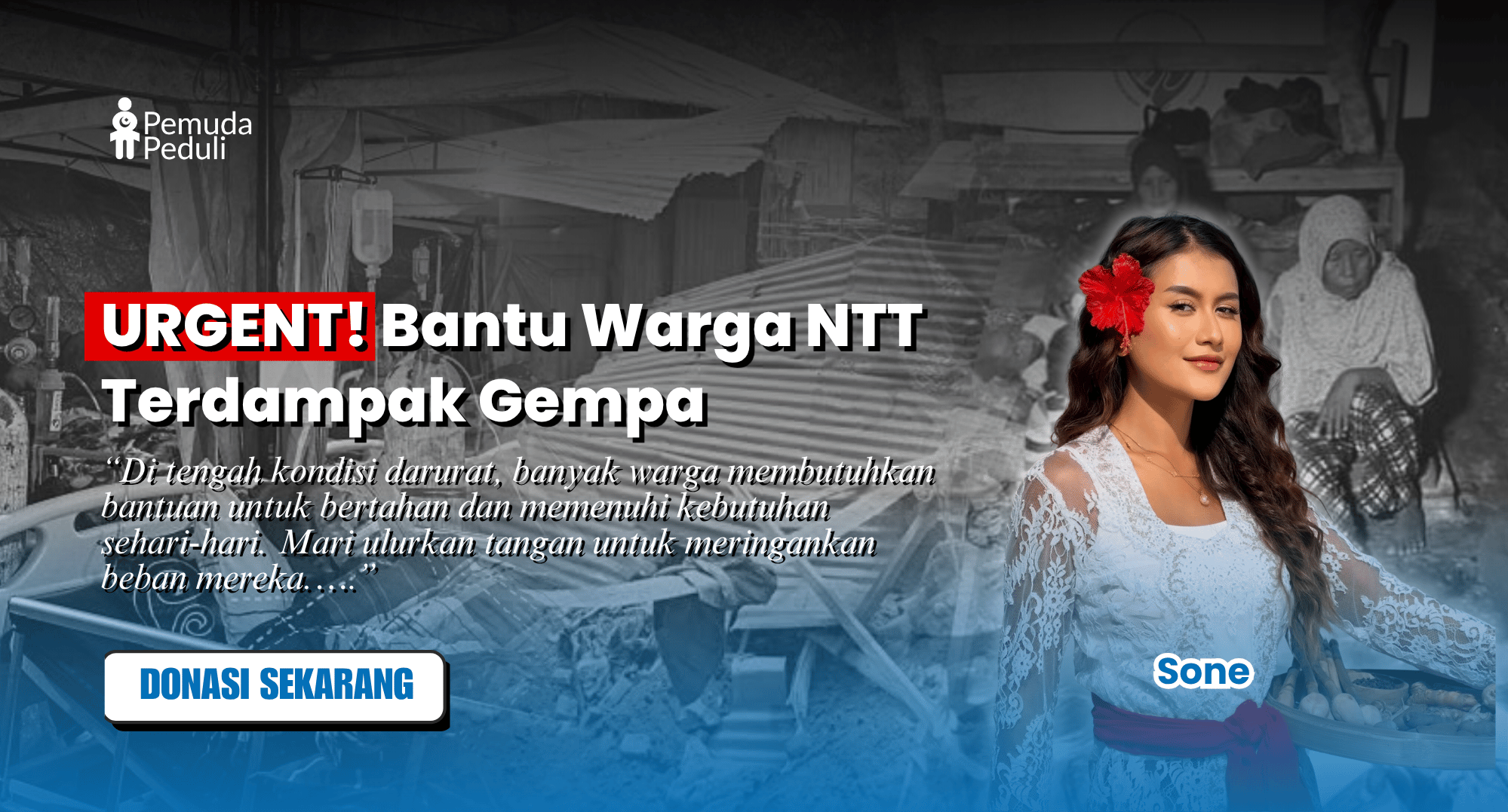 Bersama Sone Bantu NTT Pulih Kembali