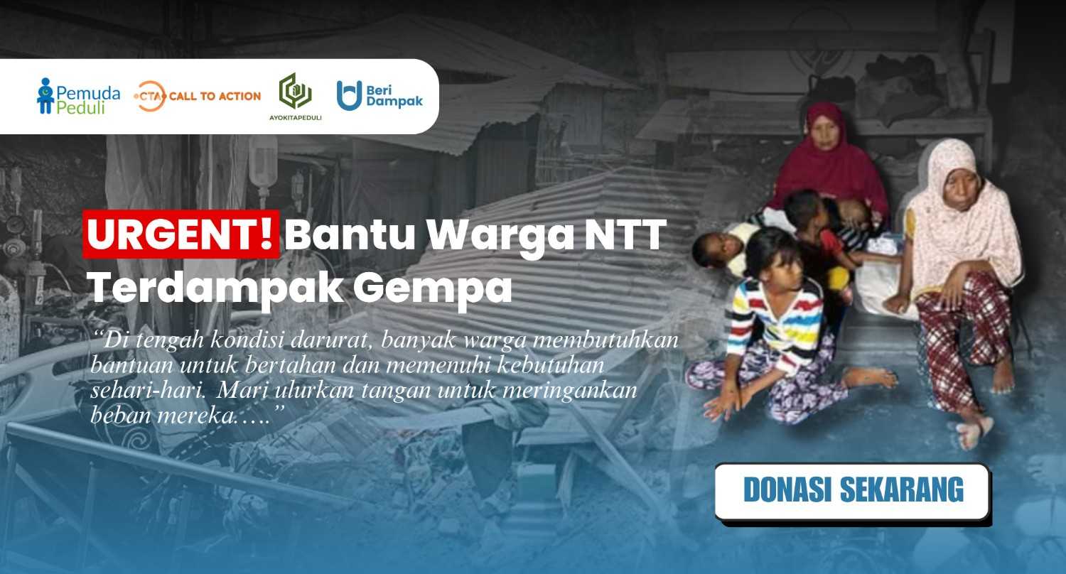 DARURAT! Gempa 7.7M Guncang NTT, Warga Terdampak Butuh Bantuan