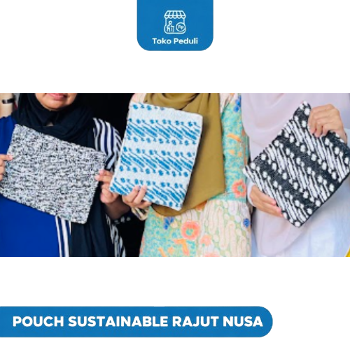 Purse Rajut | Dompet Rajut | Sustainable | Ramah Lingkungan
